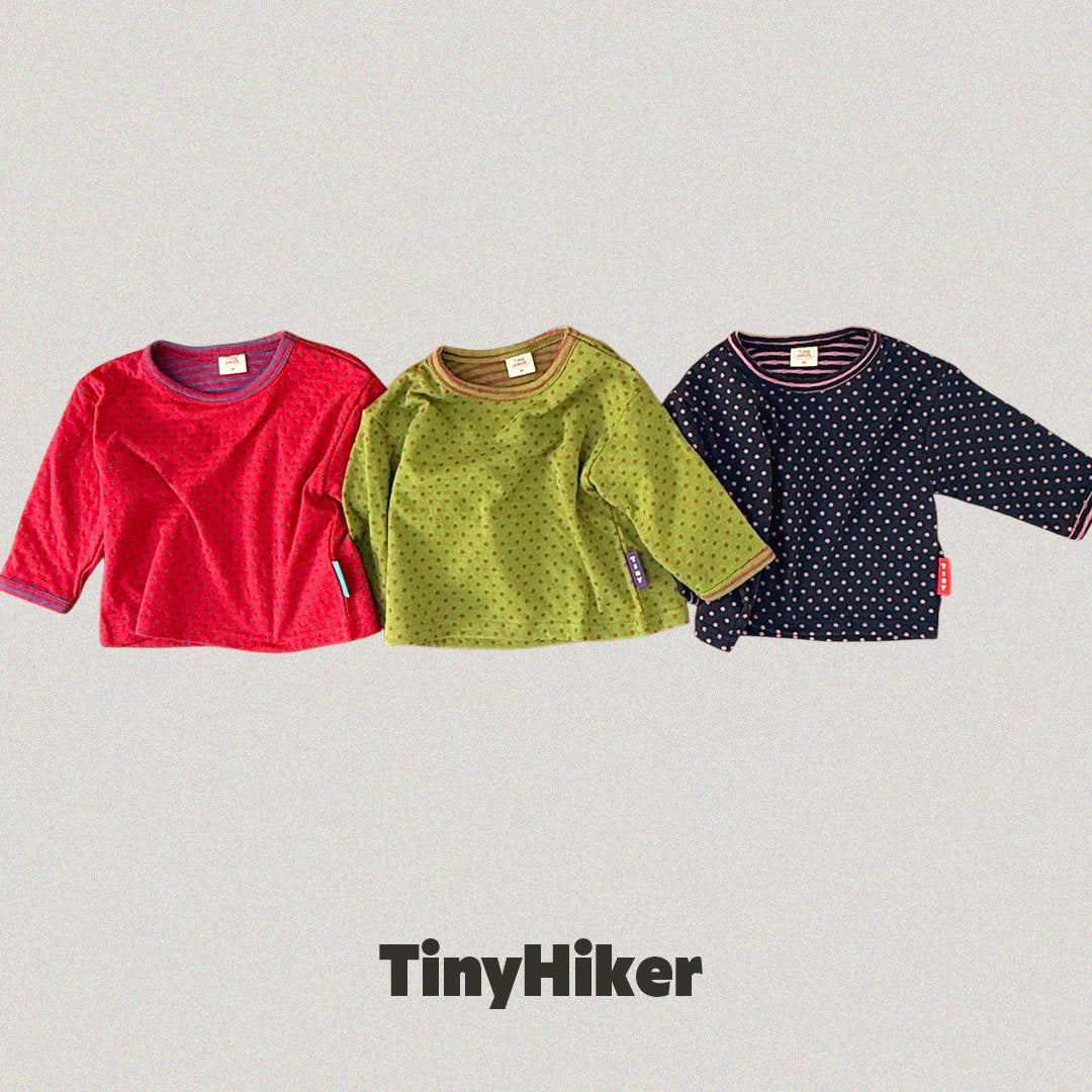 Tiny Hiker Honey Dot Tee