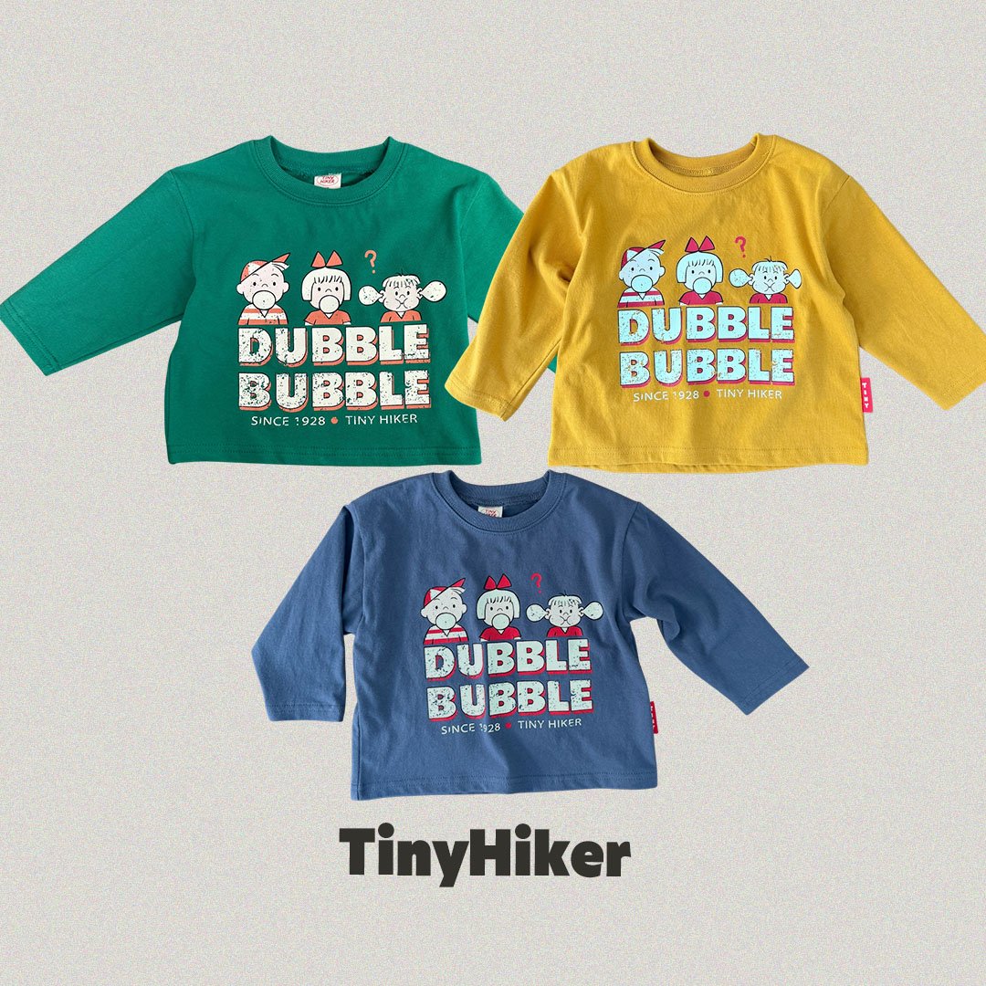 Tiny Hiker Double Bubble Slim Tee