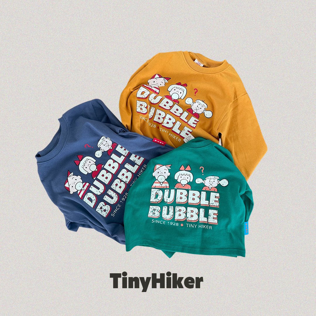 Tiny Hiker Double Bubble Slim Tee