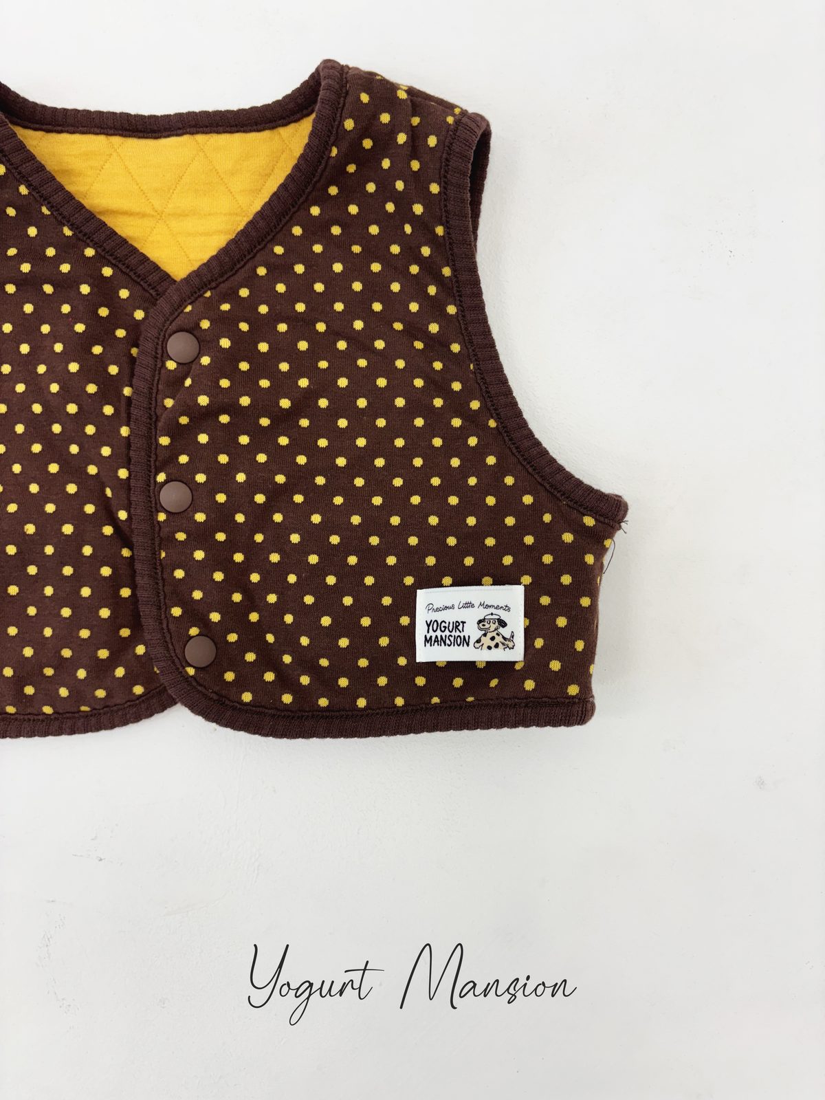 Yogurt Mansion Caramel Vest
