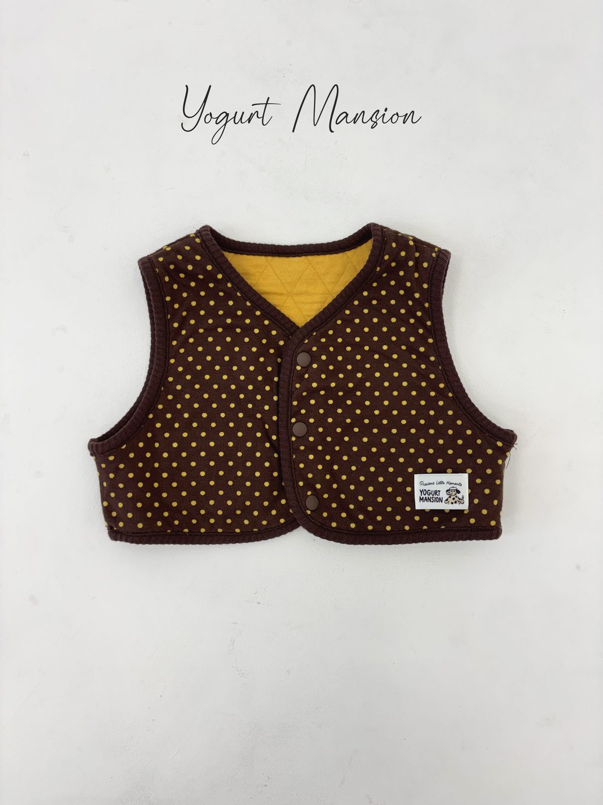 Yogurt Mansion Caramel Vest