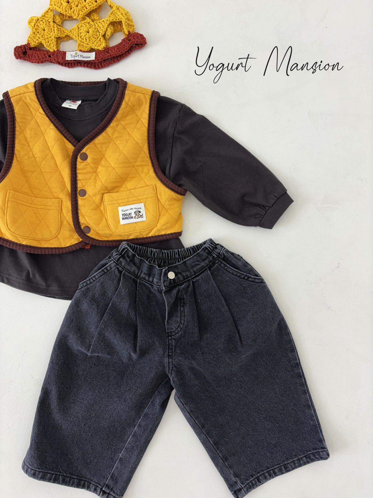 Yogurt Mansion Caramel Vest