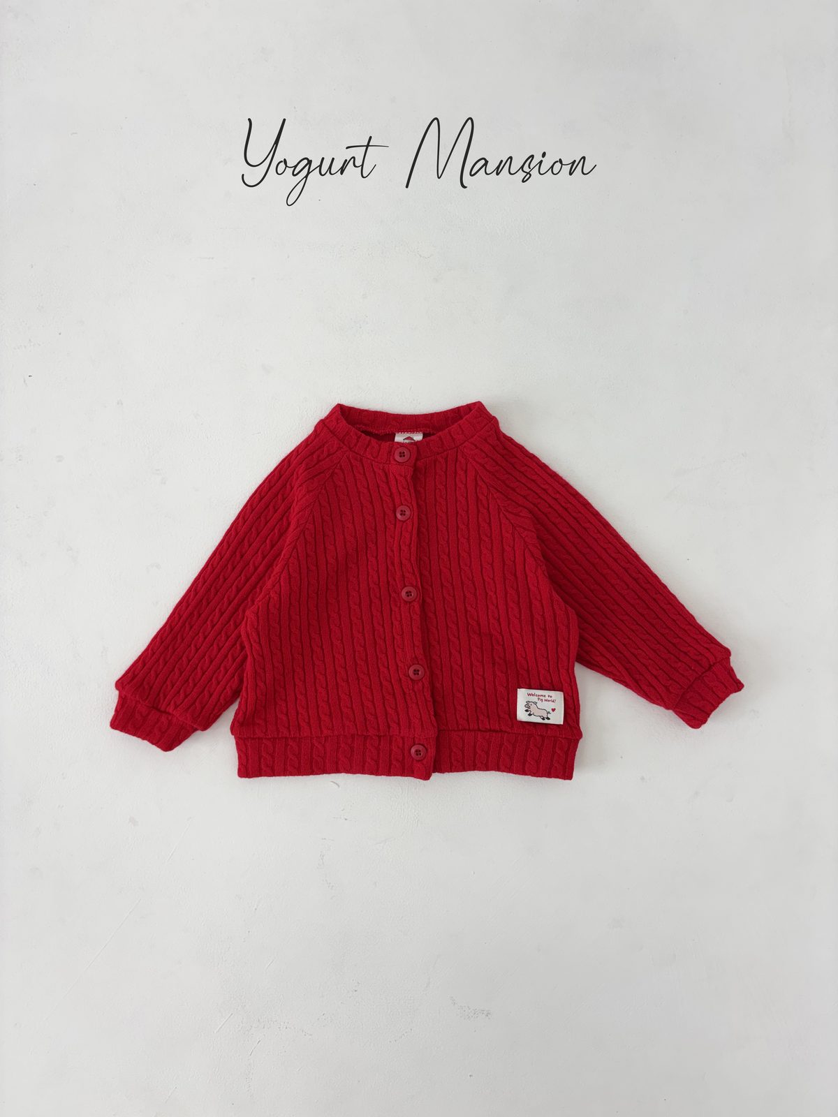 Yogurt Mansion Crayon Cardigan