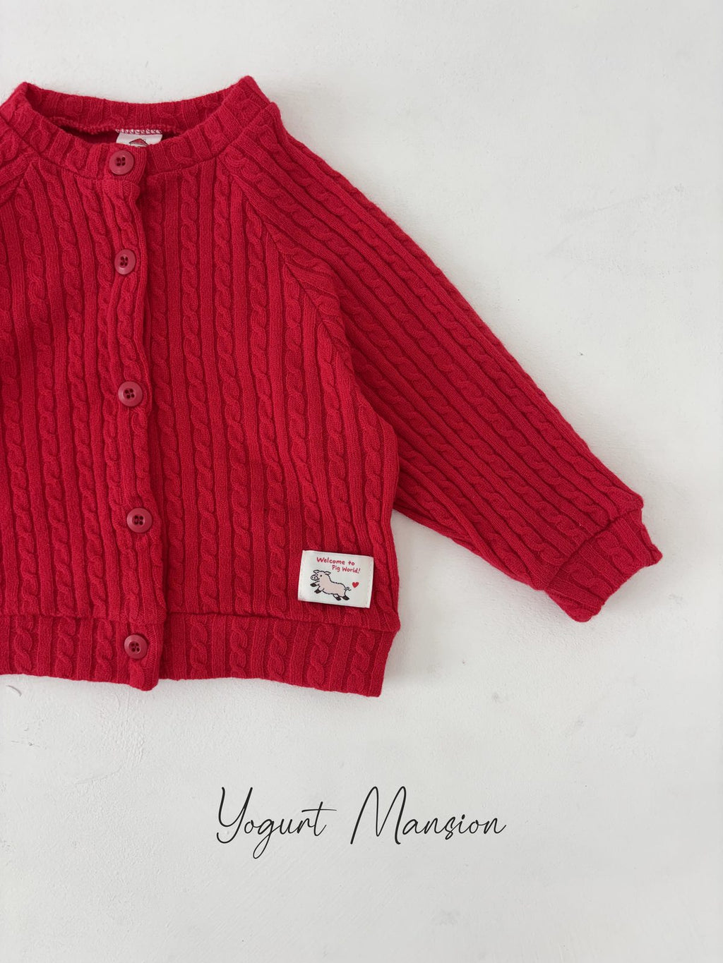 Yogurt Mansion Crayon Cardigan