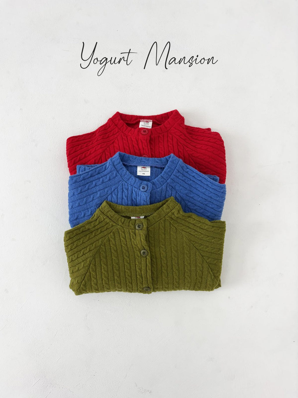 Yogurt Mansion Crayon Cardigan
