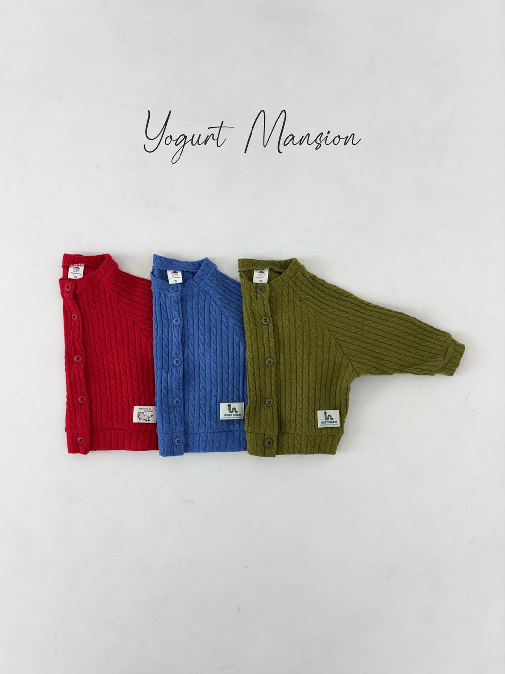 Yogurt Mansion Crayon Cardigan
