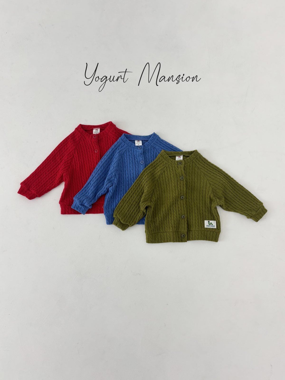 Yogurt Mansion Crayon Cardigan