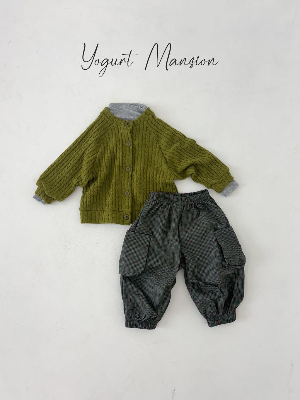 Yogurt Mansion Crayon Cardigan