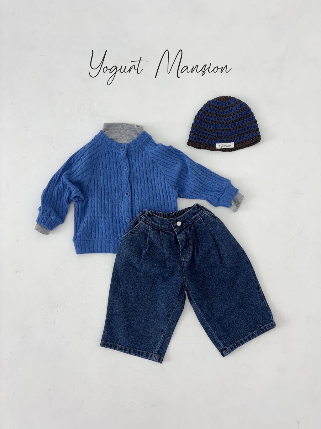Yogurt Mansion Crayon Cardigan