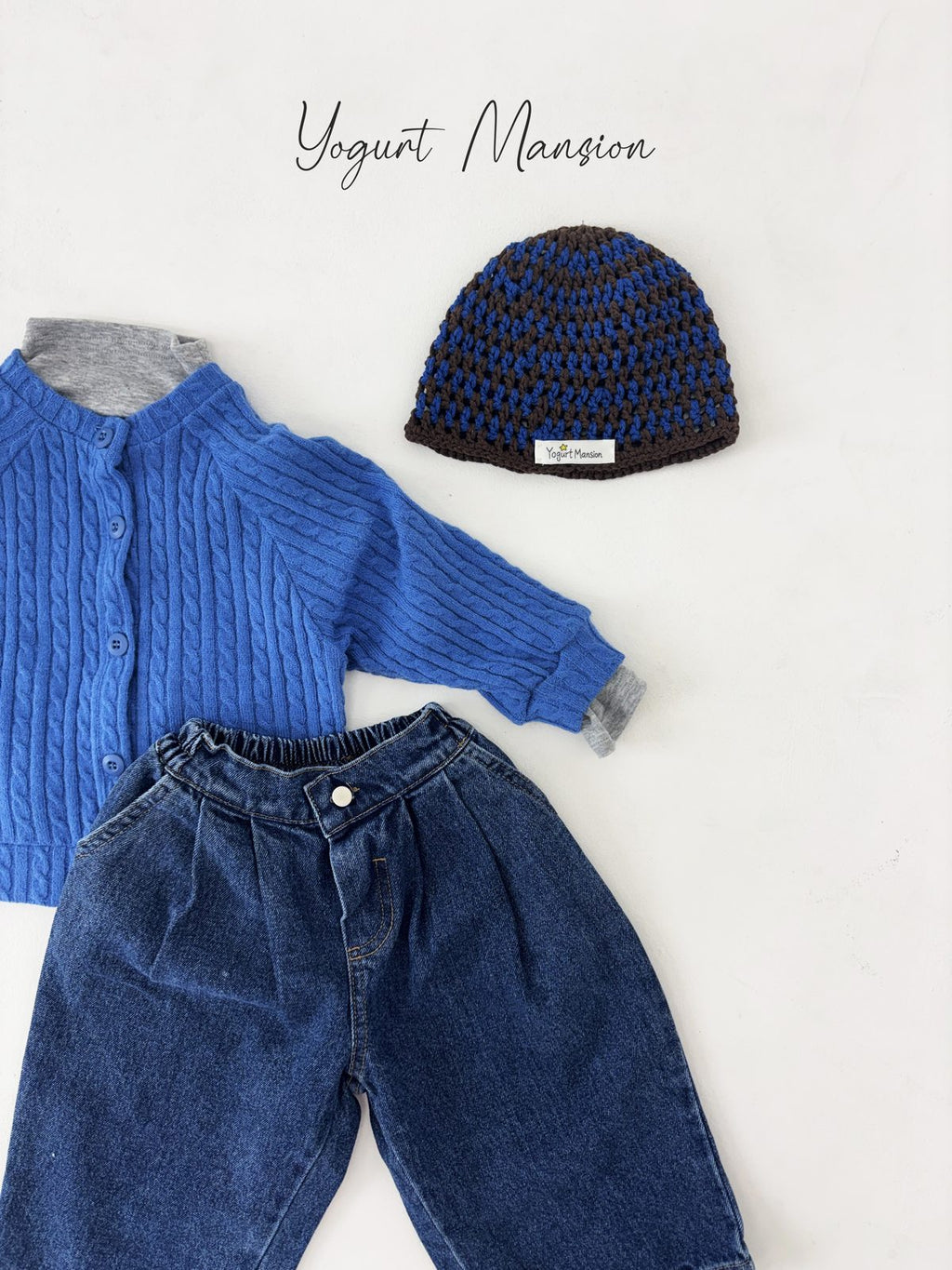 Yogurt Mansion Crayon Cardigan