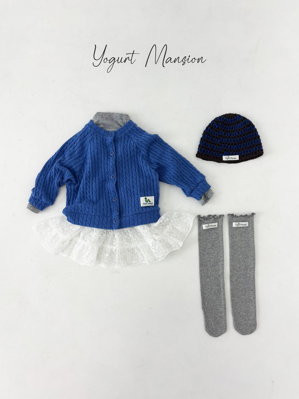 Yogurt Mansion Crayon Cardigan