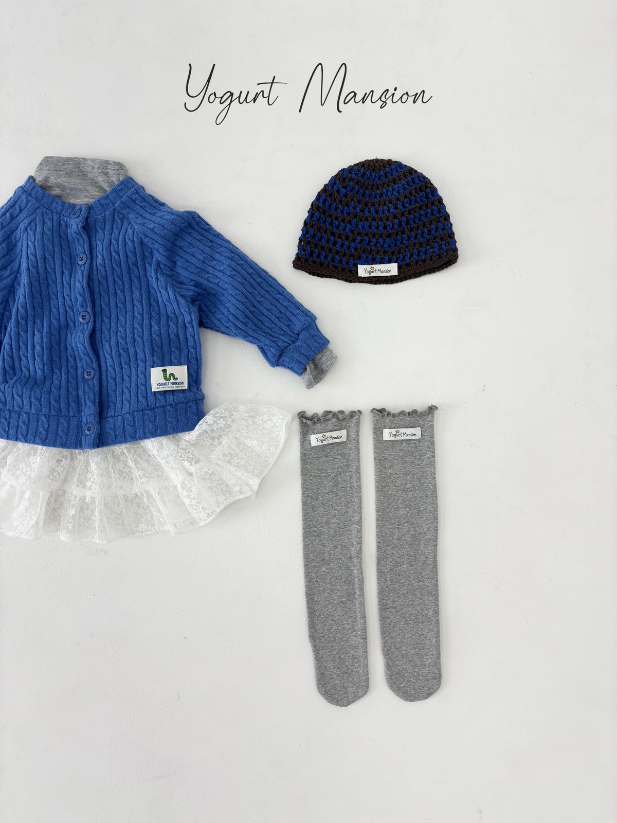 Yogurt Mansion Crayon Cardigan