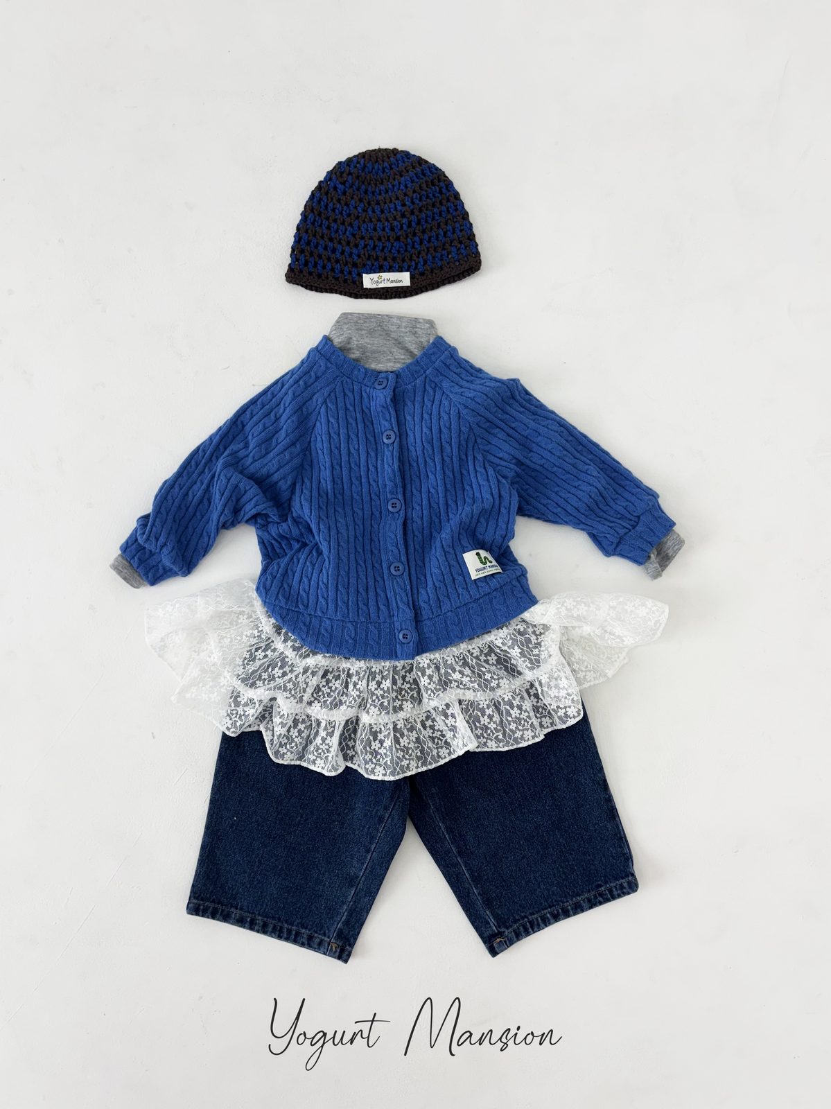 Yogurt Mansion Crayon Cardigan