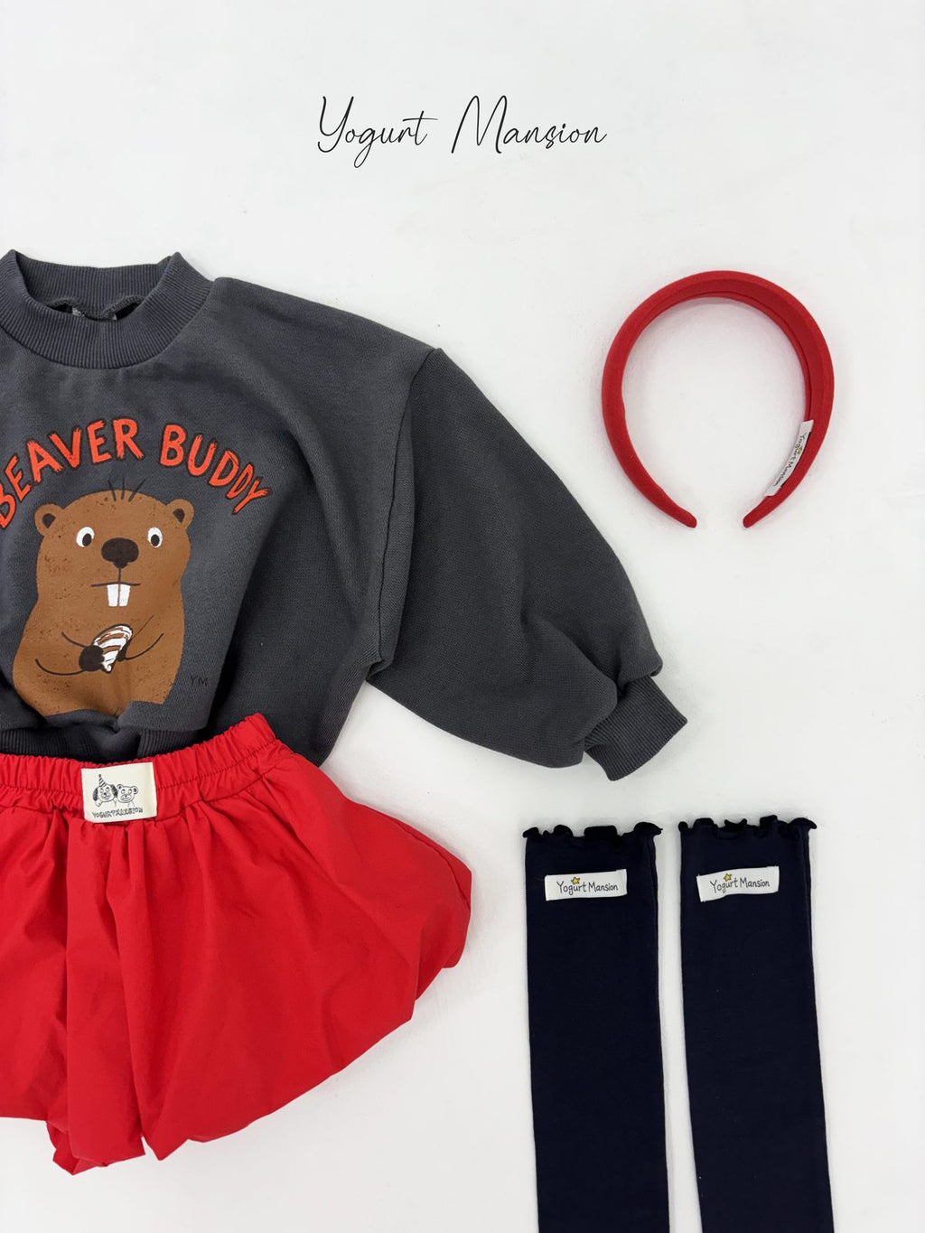 Yogurt Mansion Beaver Sweatshirt