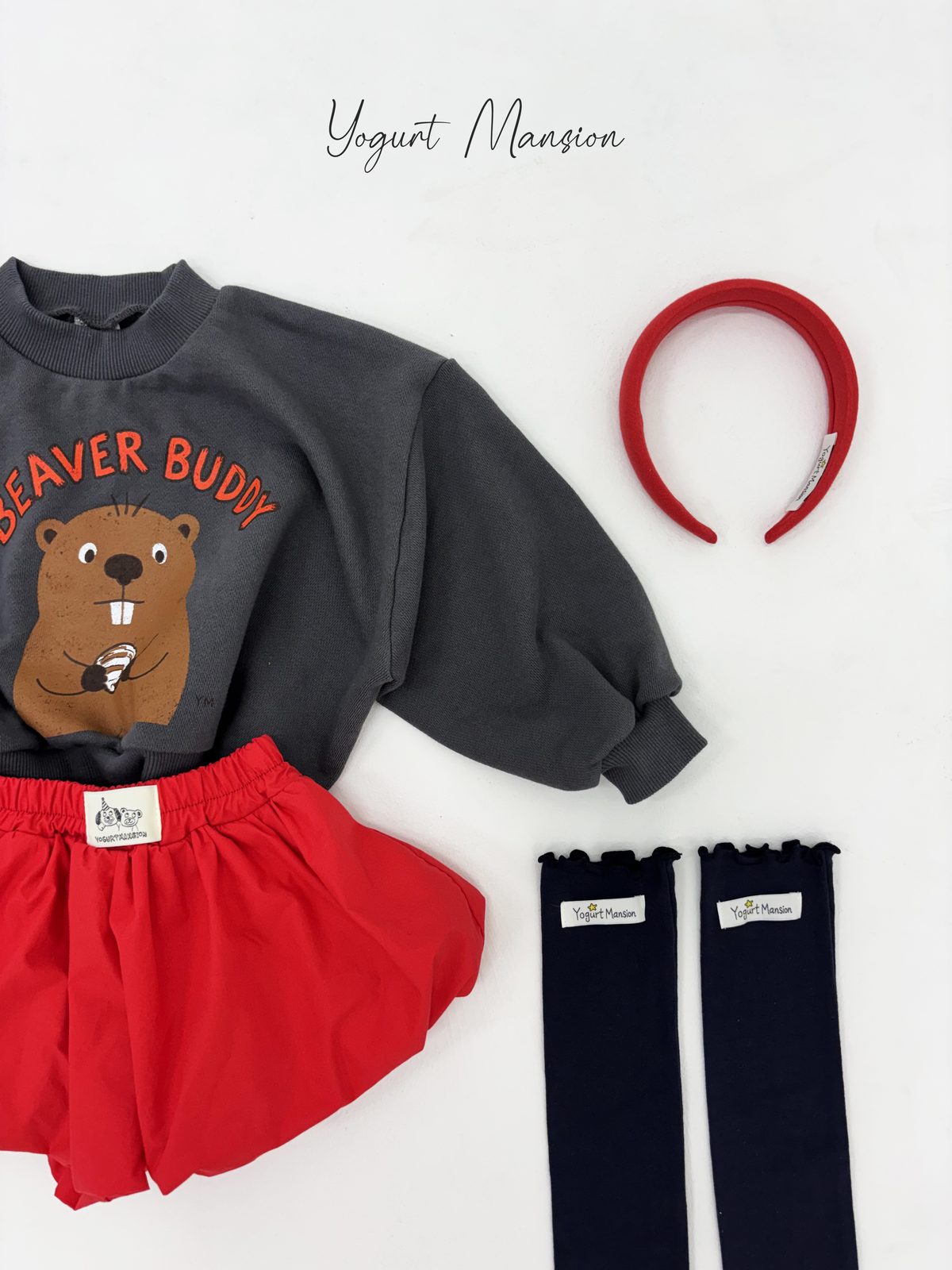 Yogurt Mansion Beaver Sweatshirt