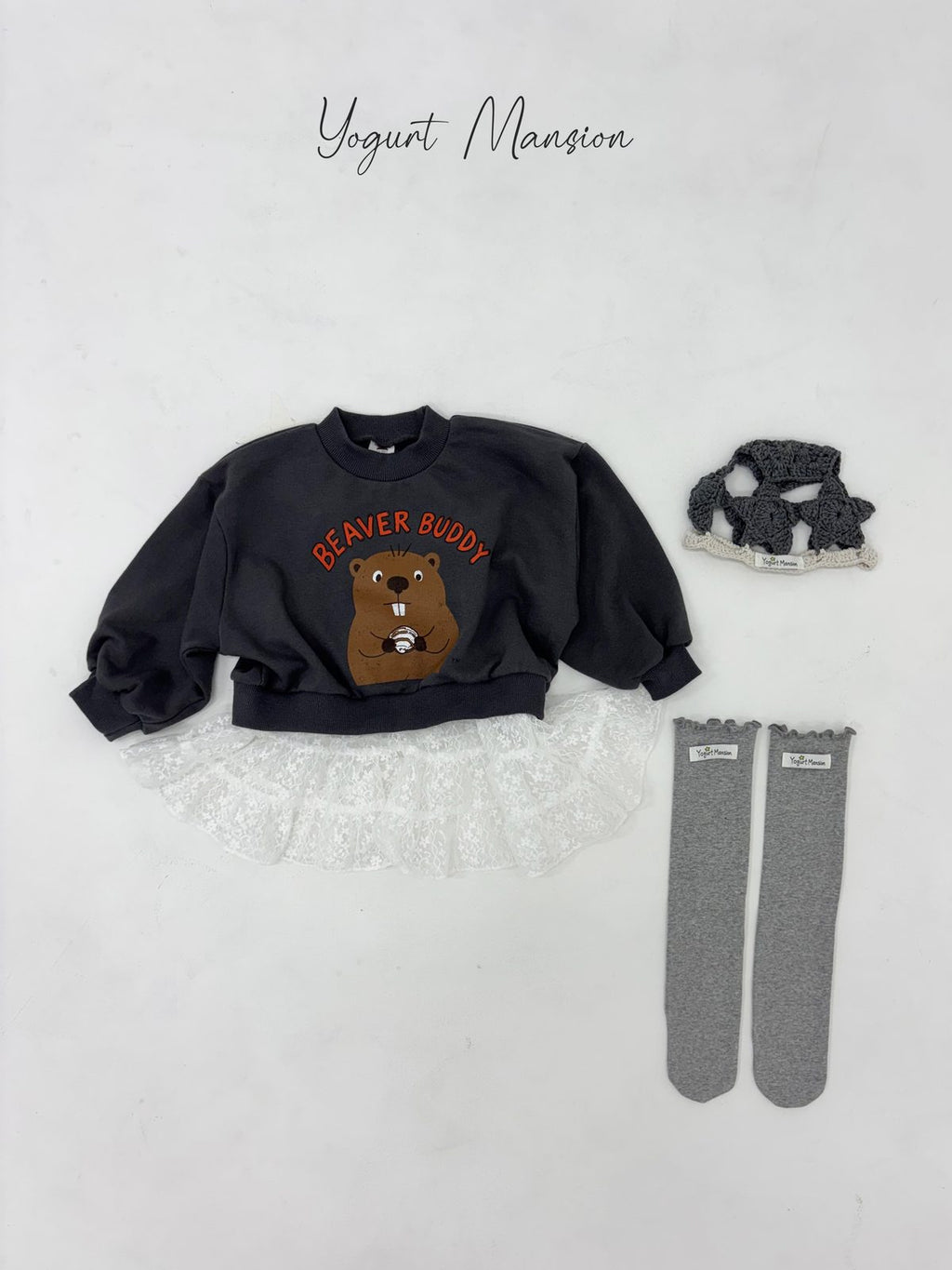 Yogurt Mansion Beaver Sweatshirt