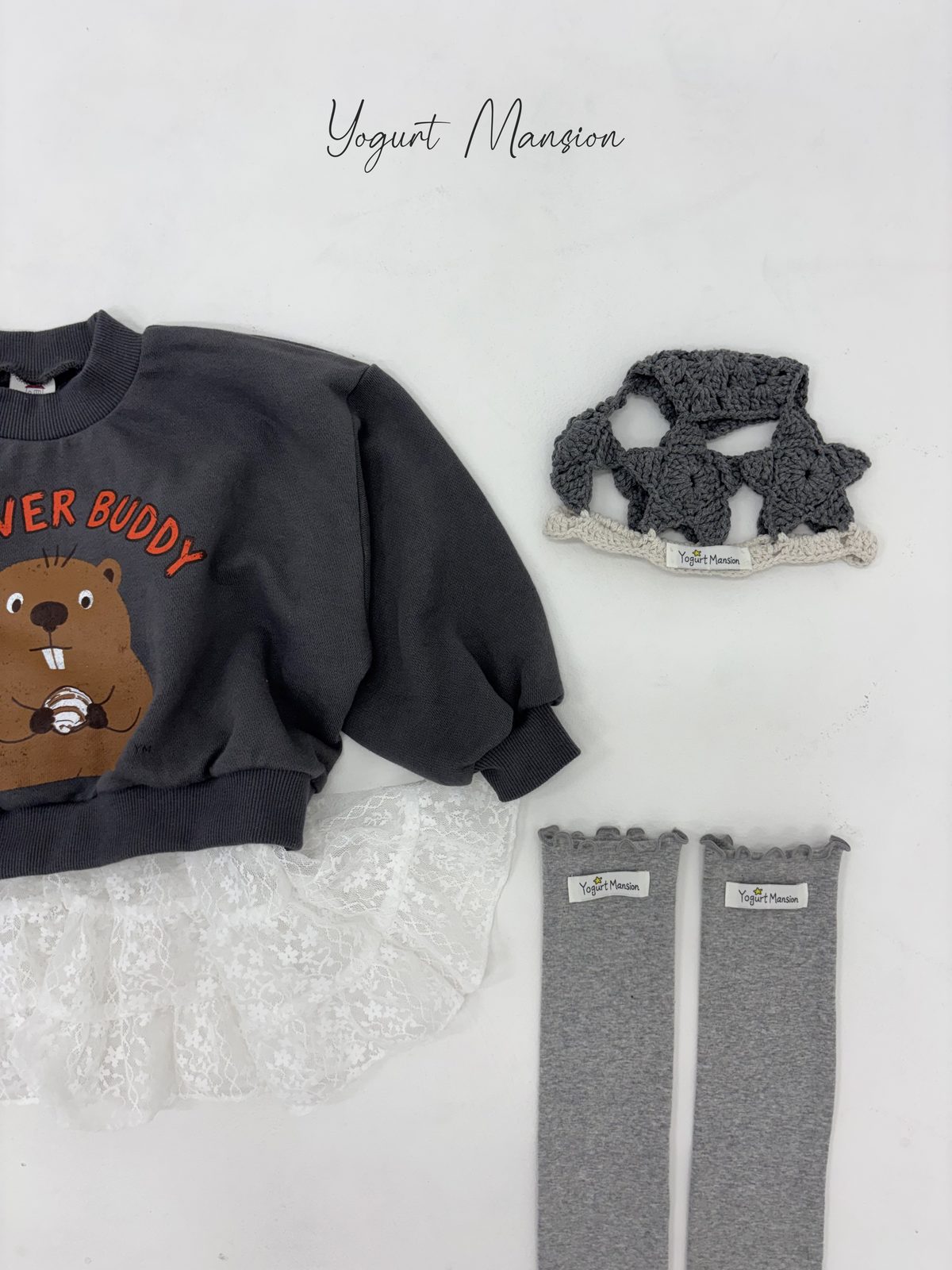 Yogurt Mansion Beaver Sweatshirt