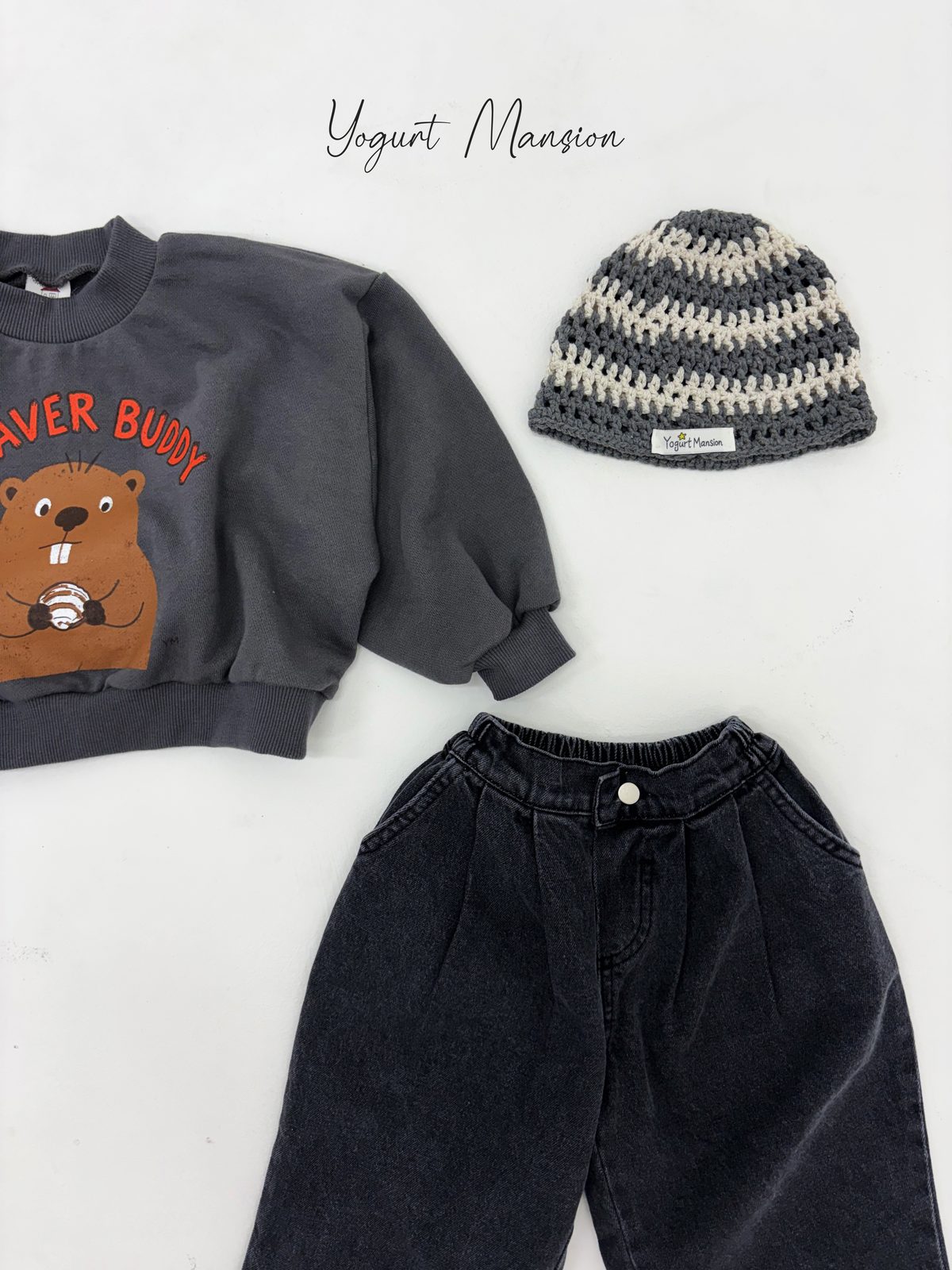 Yogurt Mansion Beaver Sweatshirt