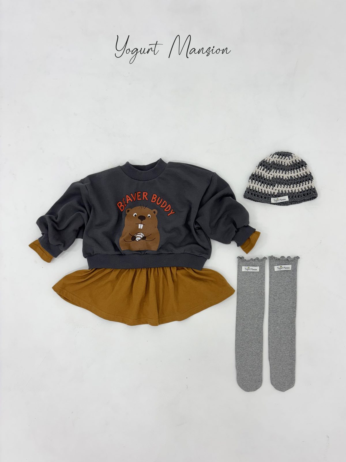 Yogurt Mansion Beaver Sweatshirt