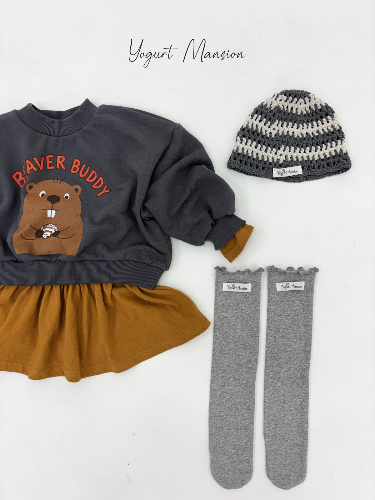 Yogurt Mansion Beaver Sweatshirt