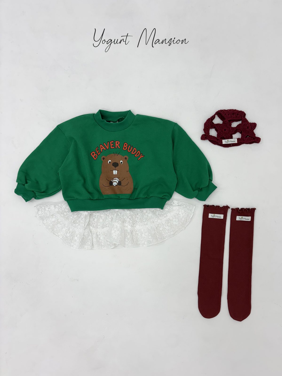 Yogurt Mansion Beaver Sweatshirt