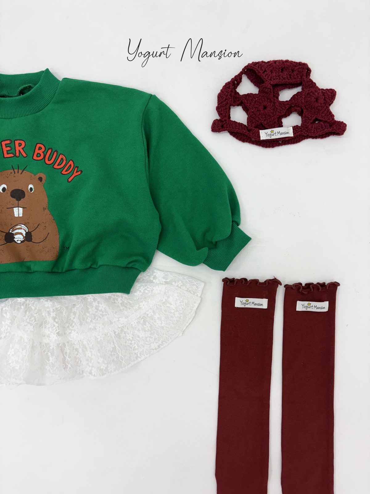 Yogurt Mansion Beaver Sweatshirt