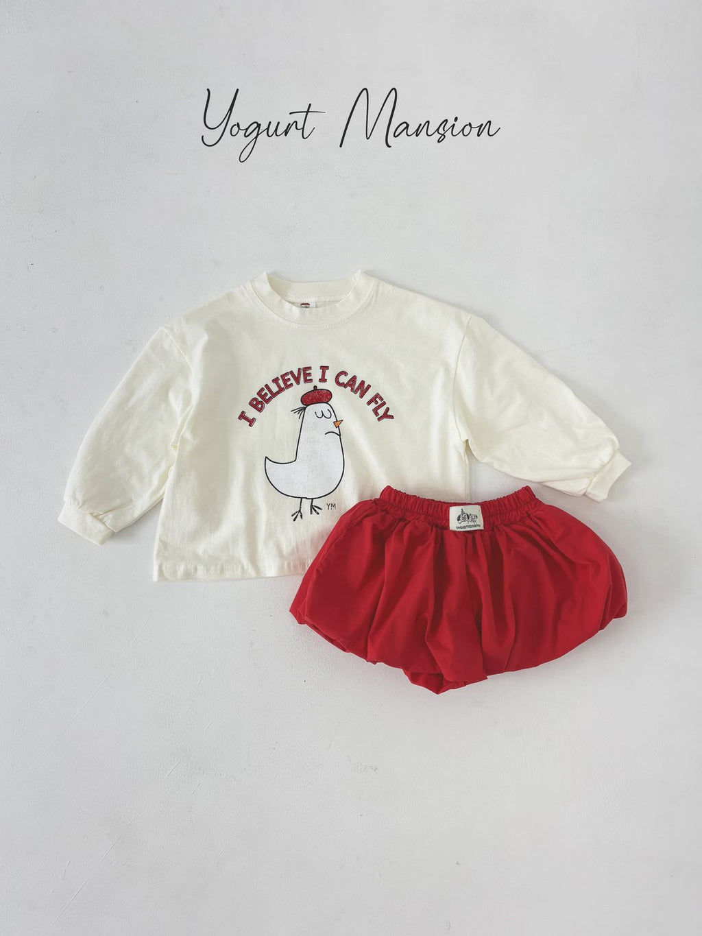Yogurt Mansion Pompom Skort