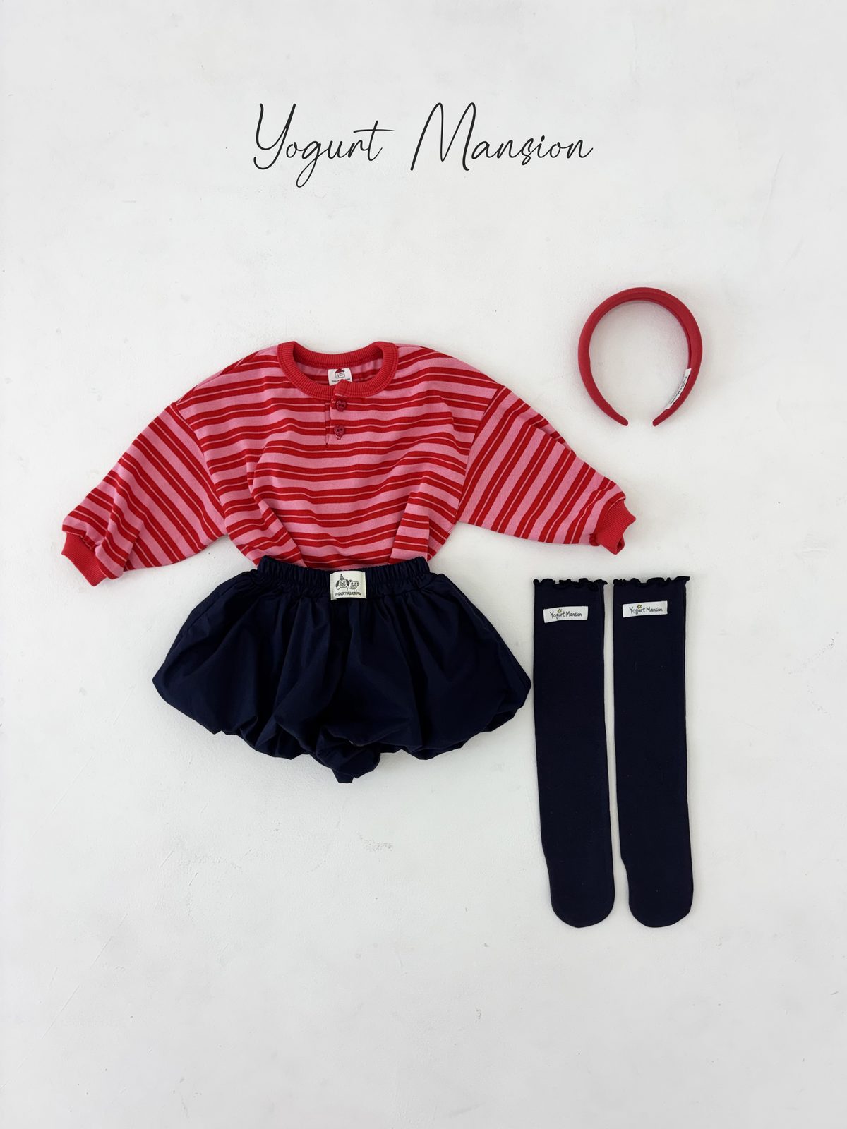 Yogurt Mansion Pompom Skort