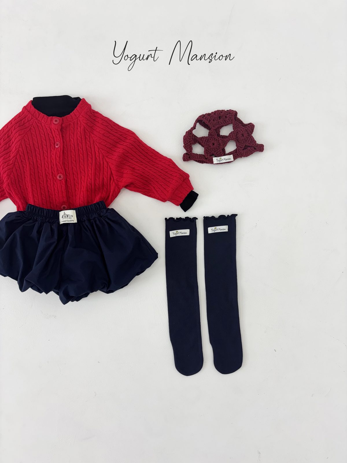 Yogurt Mansion Pompom Skort