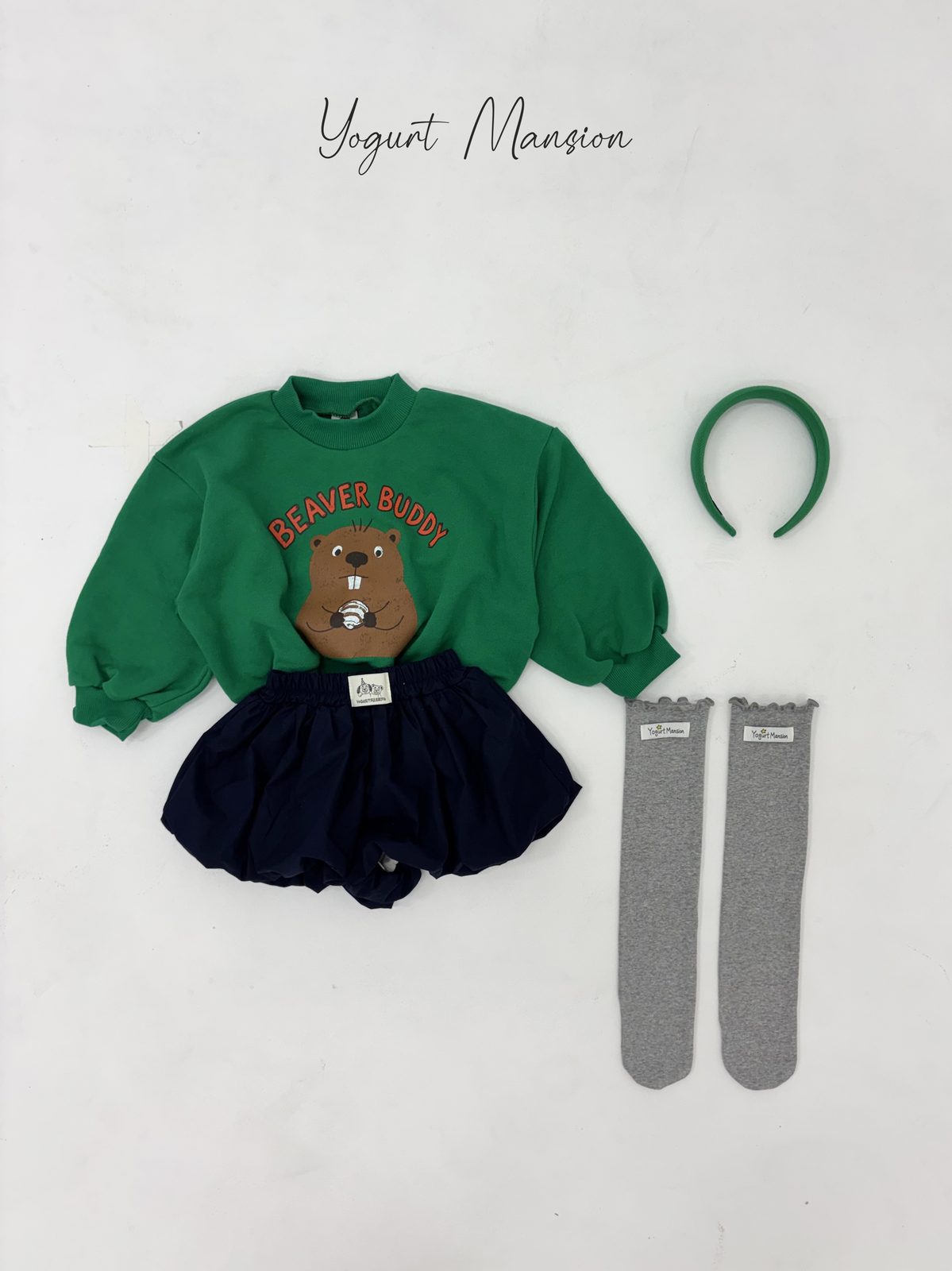 Yogurt Mansion Pompom Skort