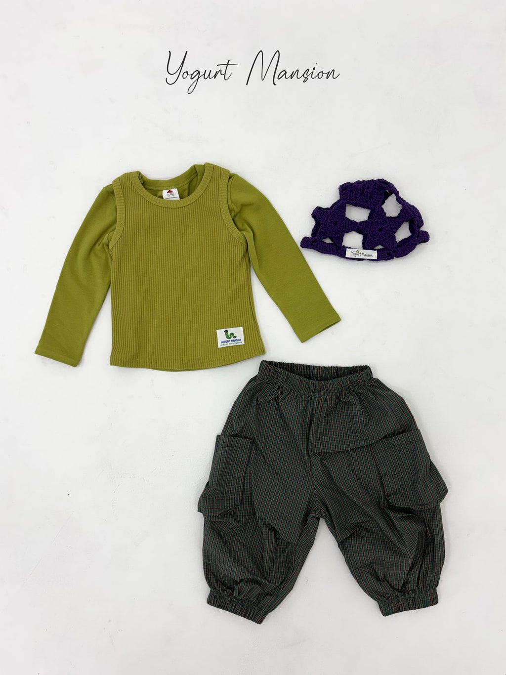 Yogurt Mansion Memory Check Pants