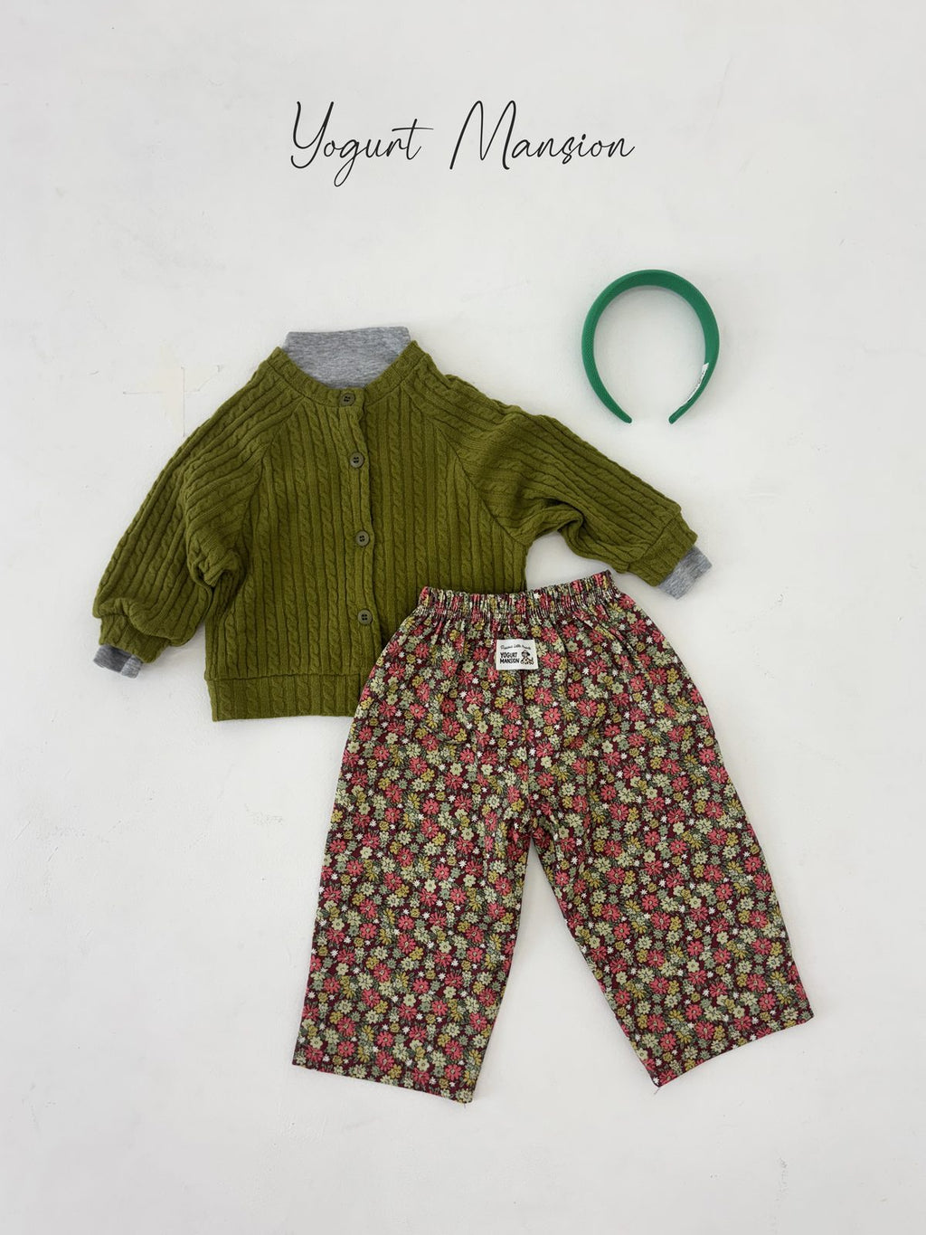 Yogurt Mansion Flower Bud Pants