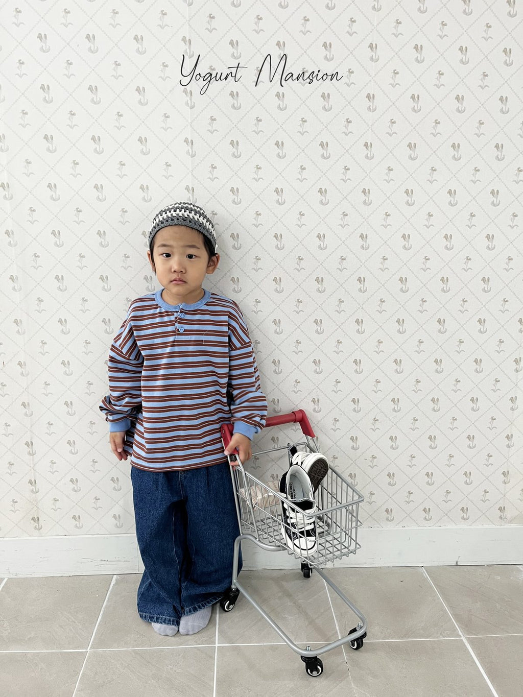 Yogurt Mansion World Cone Beanie