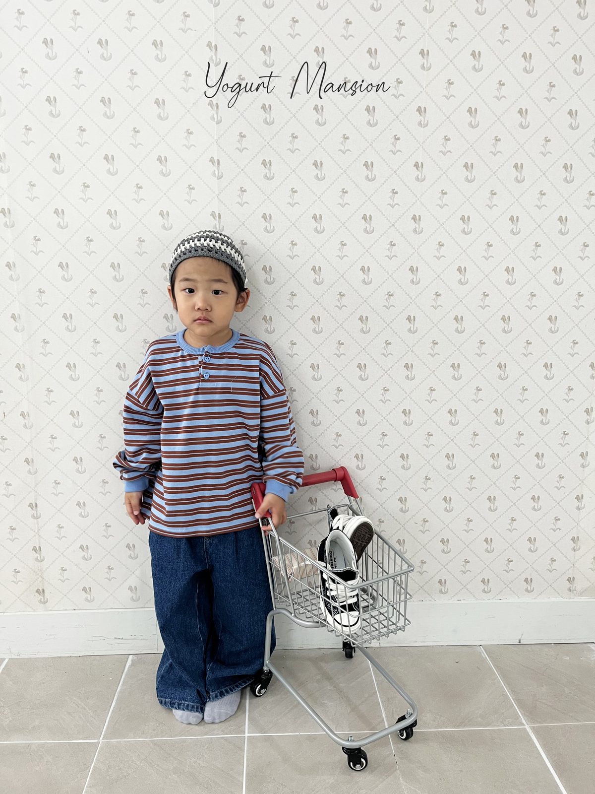 Yogurt Mansion World Cone Beanie