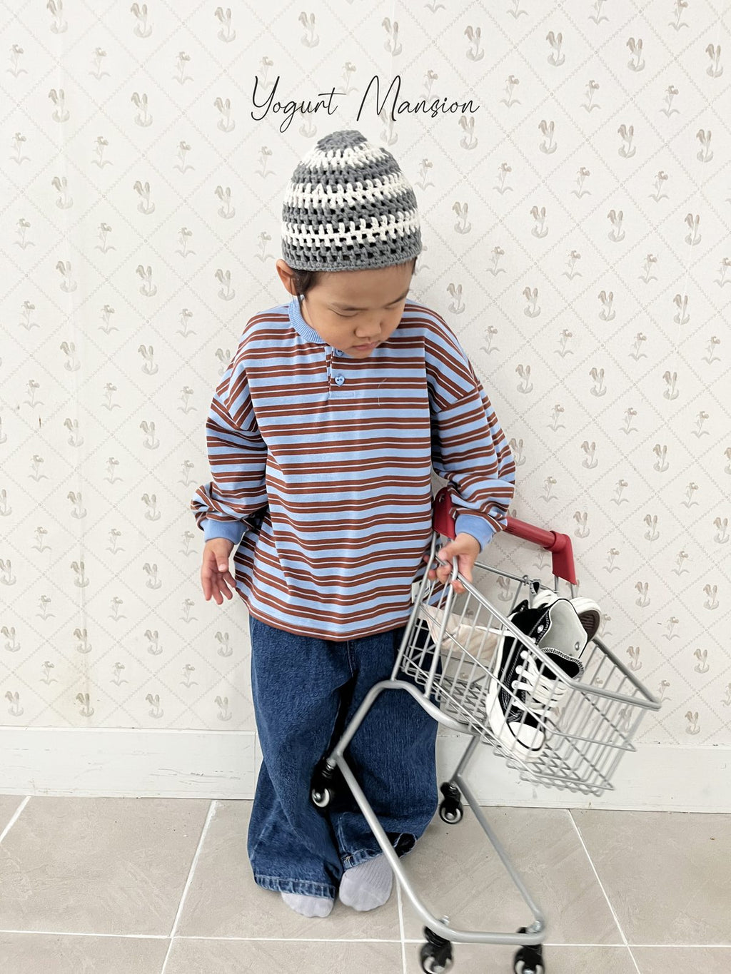 Yogurt Mansion World Cone Beanie