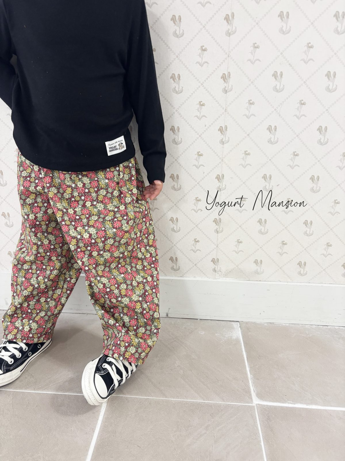 Yogurt Mansion Flower Beanie
