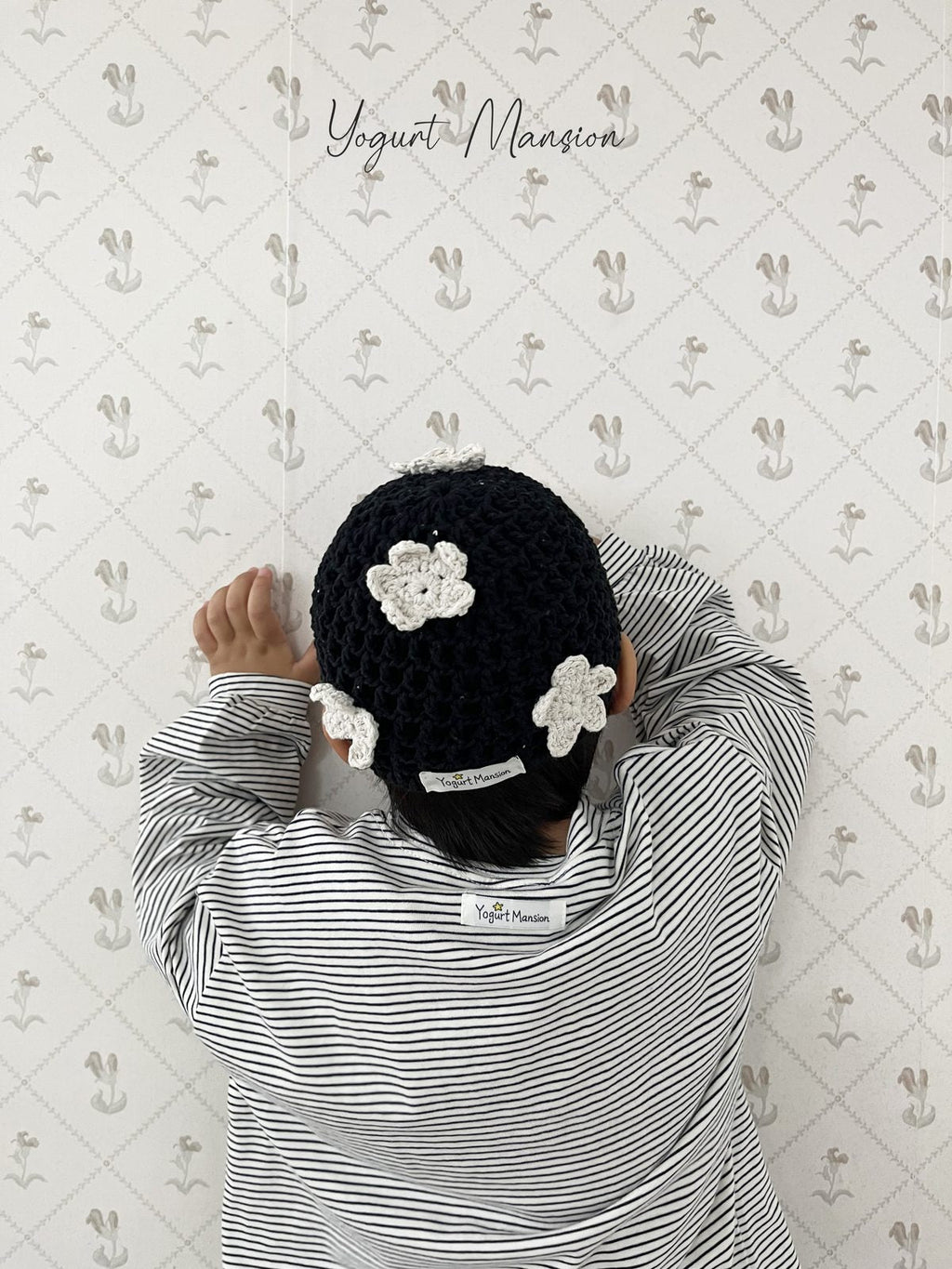 Yogurt Mansion Flower Beanie