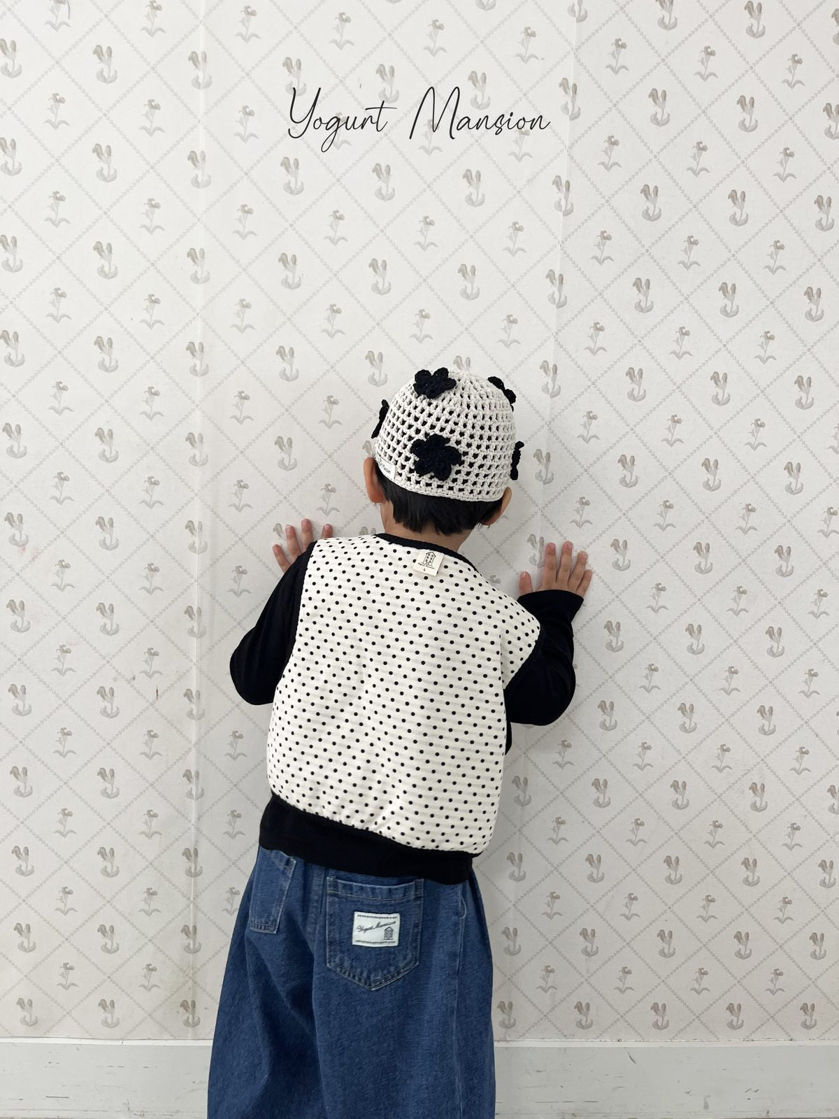 Yogurt Mansion Flower Beanie