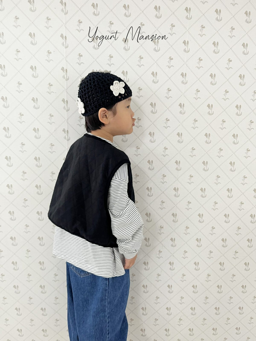 Yogurt Mansion Flower Beanie